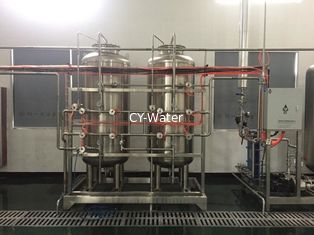 GMP FDA USP Pharmaceutical Double RO +EDI  Purified Water Filtration System