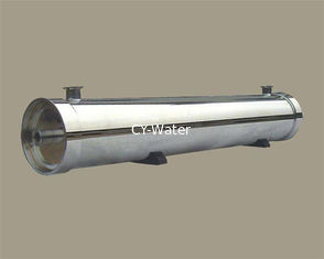 ISO Approved SS Material RO Membrane Pressure Vessel White / Blue Color