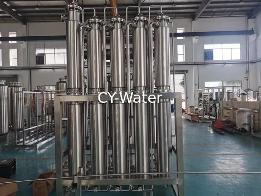 Water for Injection For Bioprocessing Applications/distilled water equipment/COMBINATION OF WFI GENERATION PLANT