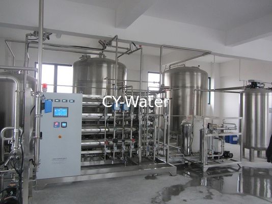 Single or double osmotic stage+Continous Electro-Deionizer for Sanitary Reverse Osmosis Systems