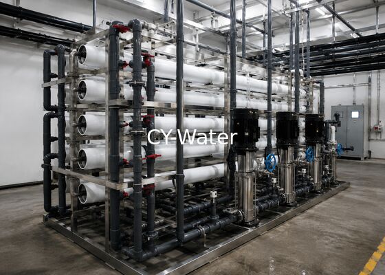 Industrial Boiler Feed Water Treatment System with RO and Softener
