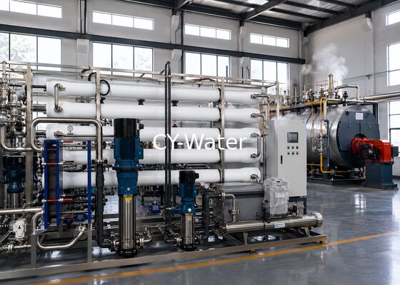 High Purity Feed Water System for Industrial Boilers