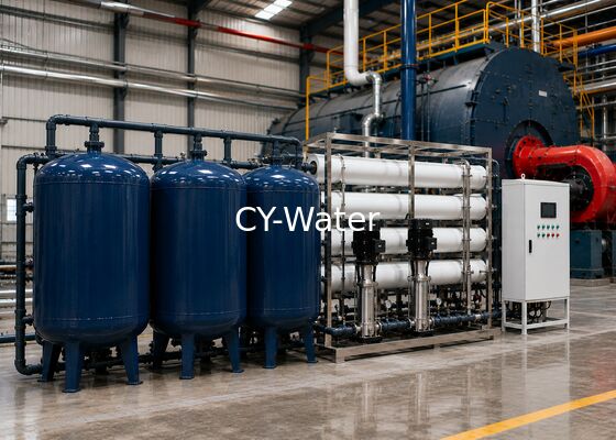 Automatic Boiler Make-Up Water RO Treatment Plant