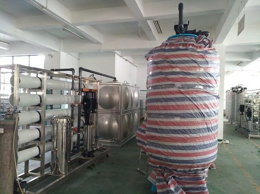 Stainless Steel Ground Water RO Water Treatment System 20000 L/H