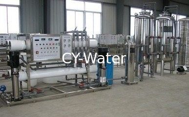 50HZ 60HZ RO Water Treatment System , PCL Control Reverse Osmosis Treatment Plant