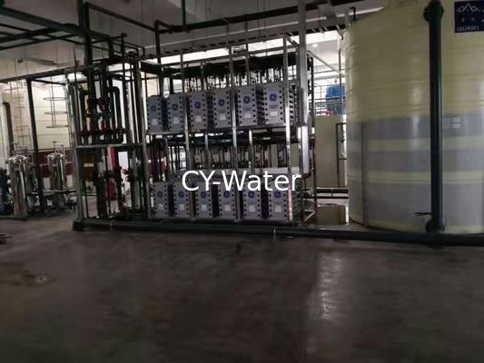 Edi Deionized Ultrapure Ro Water Treatment System Desalting Rate Above 99%