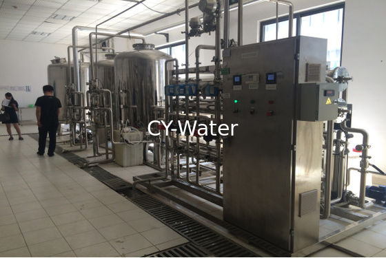 Auto Plc Control Ro Water Treatment System Commercial For Dolphin Pool Aquarium