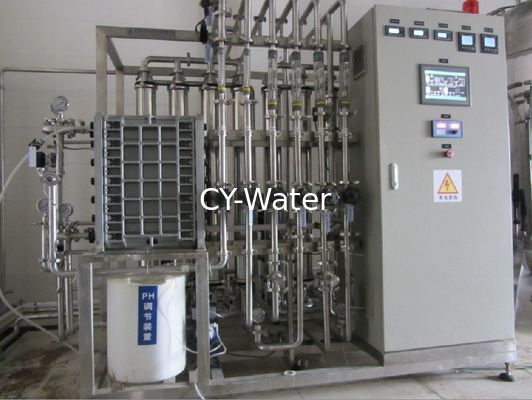 Double Stage RO Pharmaceutical Water System 0.25 M3/H - 30M3/H Capacity