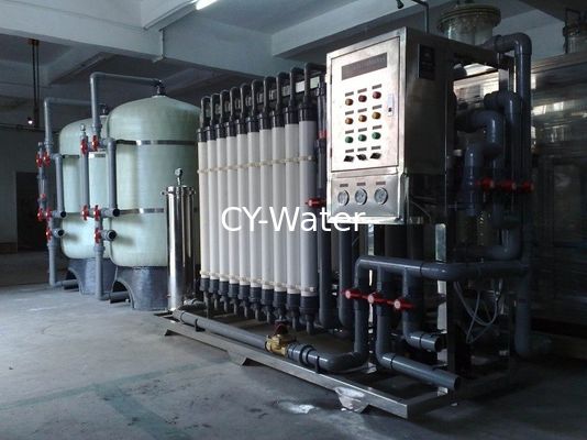 0.5Mpa Ultrafiltration Water Treatment Plant with Water Purify / Water Storage Function