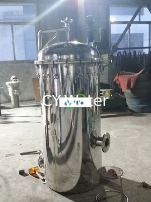 SS Water Treatment Accessories , 0.05Mpa - 0.07MPA Beer Precision Water Cartridge Filter