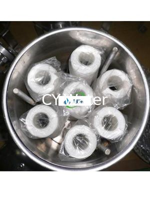 SS Water Treatment Accessories , 0.05Mpa - 0.07MPA Beer Precision Water Cartridge Filter