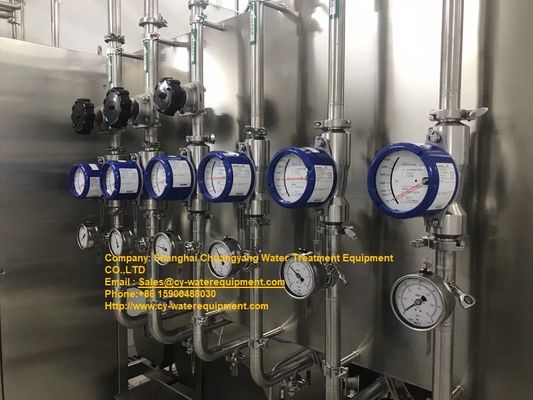 Purified Water System for pharmaceutical industry with DQ IQ OQ PQ SAT