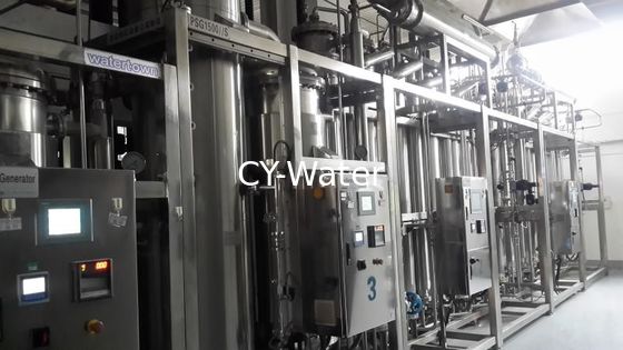 multi effects distiller water for injection  water machinery for pharma company with verification document