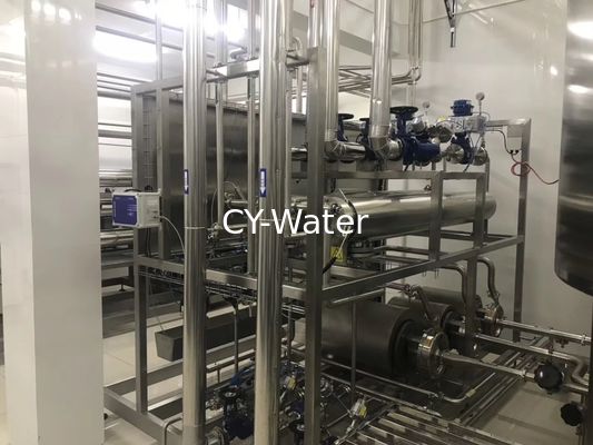 PW System ,purified water system with couple reverse osmosis  +EDI  For high requirement water quality