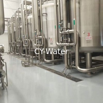 Signal Reverse Osmosis +EDI For Pharmaceutical industry for good raw water quality ,Chinese brand or European brand
