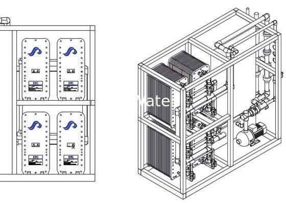 Full range of EDI Module Stack Products/Water Purifier Plant System EDI 1T Electrodeionization Module