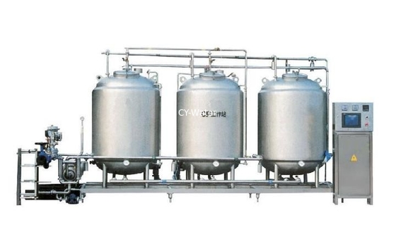 Operation Easy CIP washing system /Cleaning In Place for drinking industry