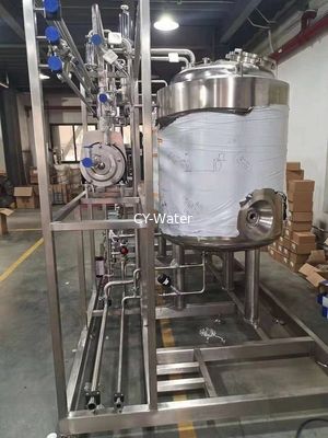 Operation Easy CIP washing system /Cleaning In Place for drinking industry