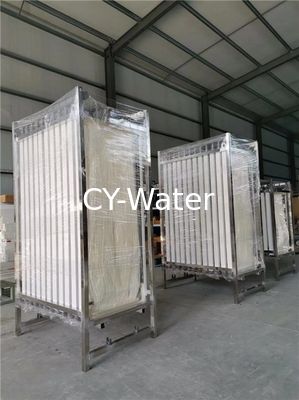 hollow fiber curtain membrane for waster water