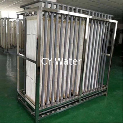 hollow fiber curtain membrane for waster water