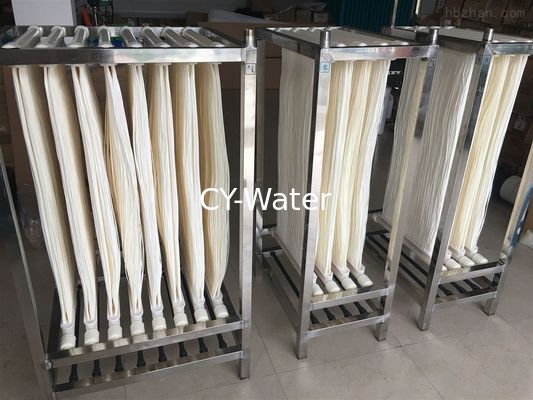 hollow fiber curtain membrane for waster water