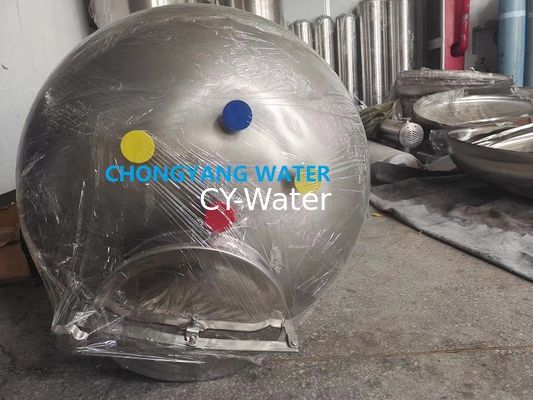 Очищенный резервуар для воды Нержавеющая сталь 304 316 Стальная резервуар для очистки воды