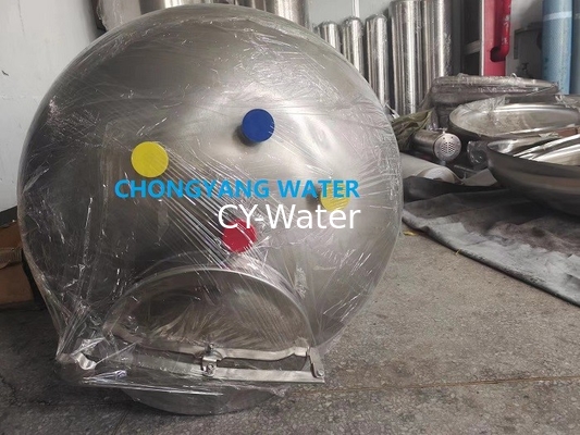 Очищенный резервуар для воды Нержавеющая сталь 304 316 Стальная резервуар для очистки воды