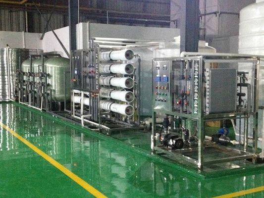 Кремниевая пластина очищая Ultrapure управление PLC lph системы 3000 очистки воды